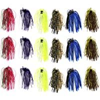 Faldas de Silicona Spinnerbaits DIY Señuelos de Pesca Accesorios de Cebo de Pesca Reemplazo de la Falda de Calamar de la…
